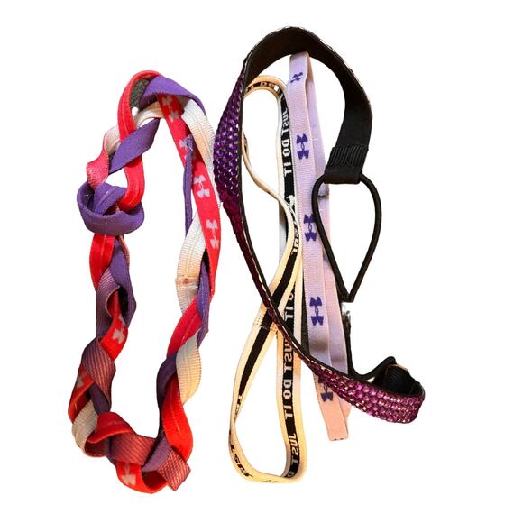 Under Armour and Nike Headbands, Set of 4 - Picture 2 of 2